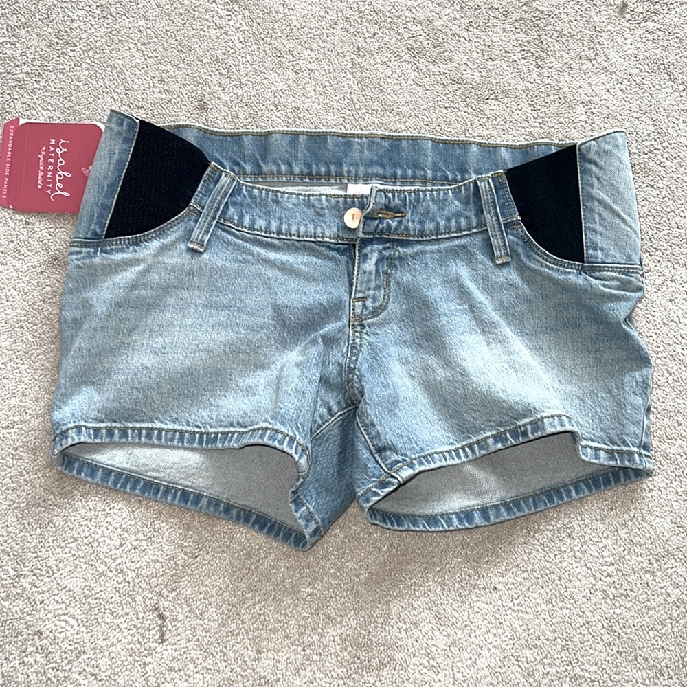 Isabel Maternity MIDI Shorts size 2 NWT